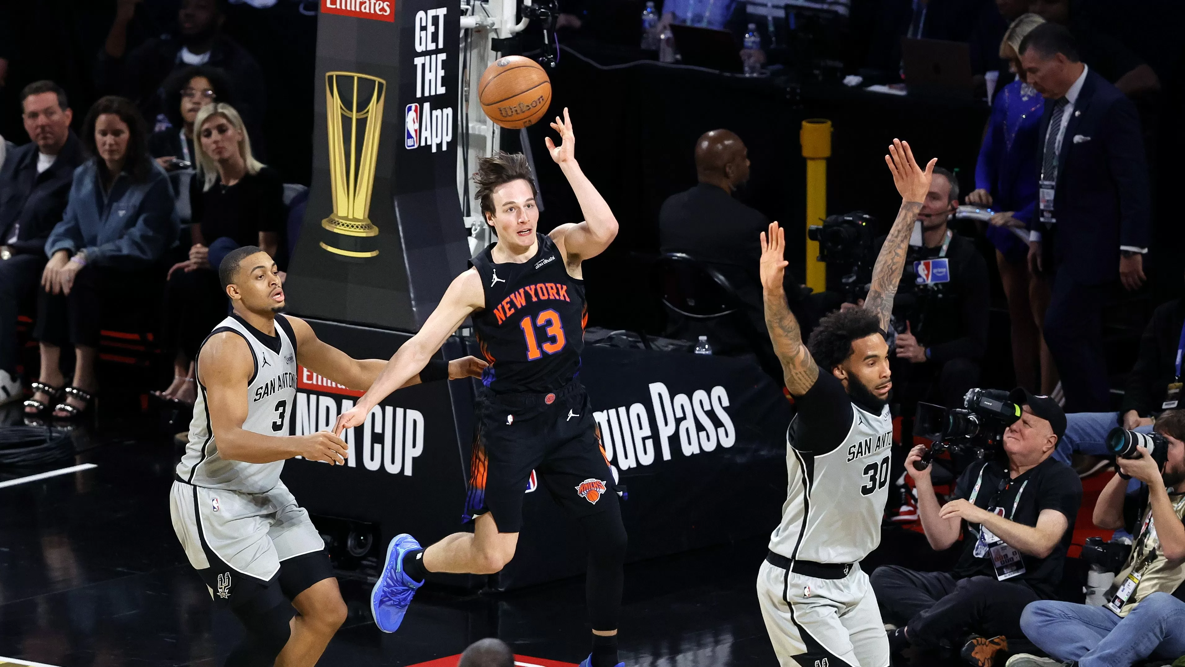 Tyler Kolek Has Career Night as Knicks Claim NBA Cup