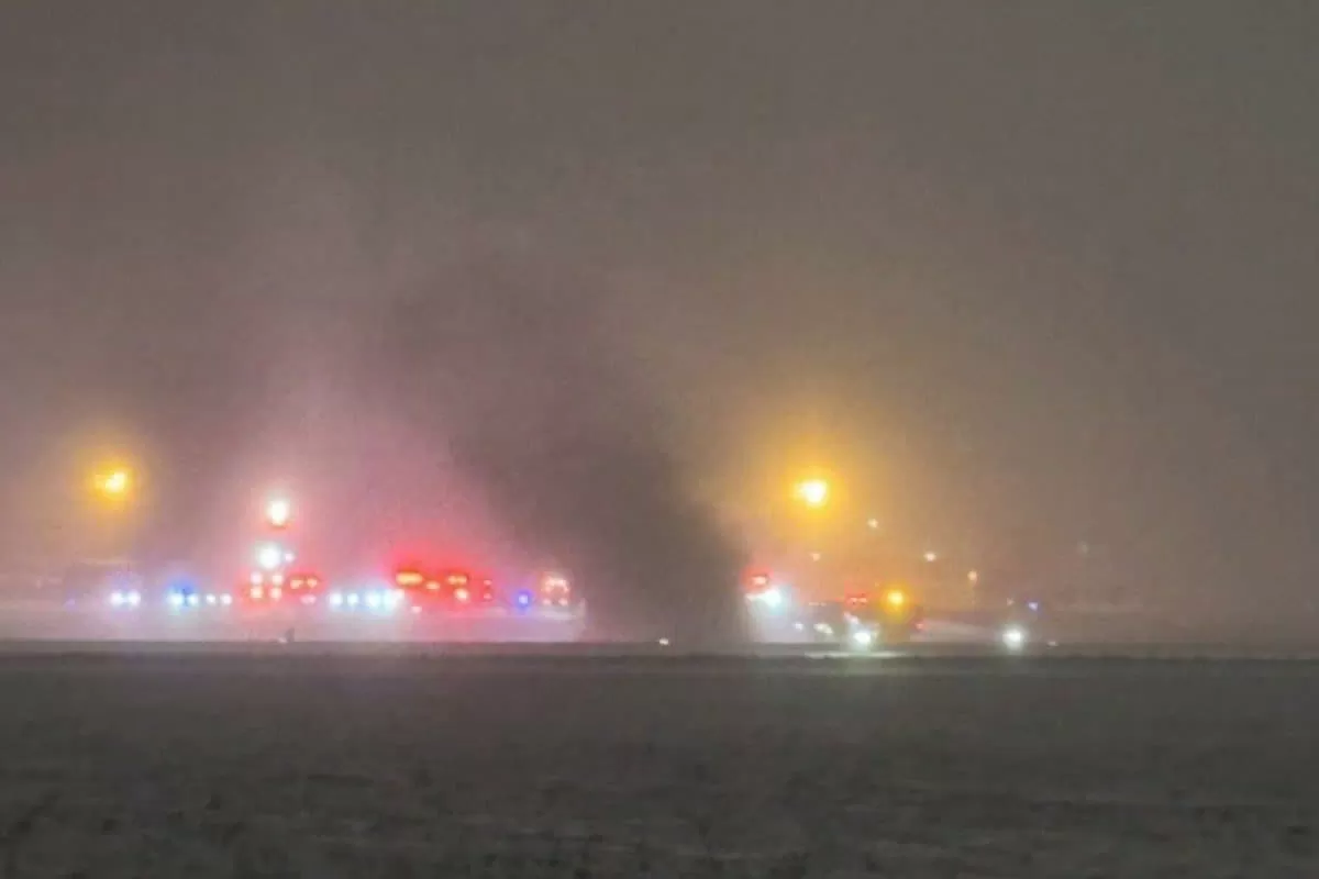 US: Private Jet Carrying 8 People Crashes At Bangor International Airport In Maine