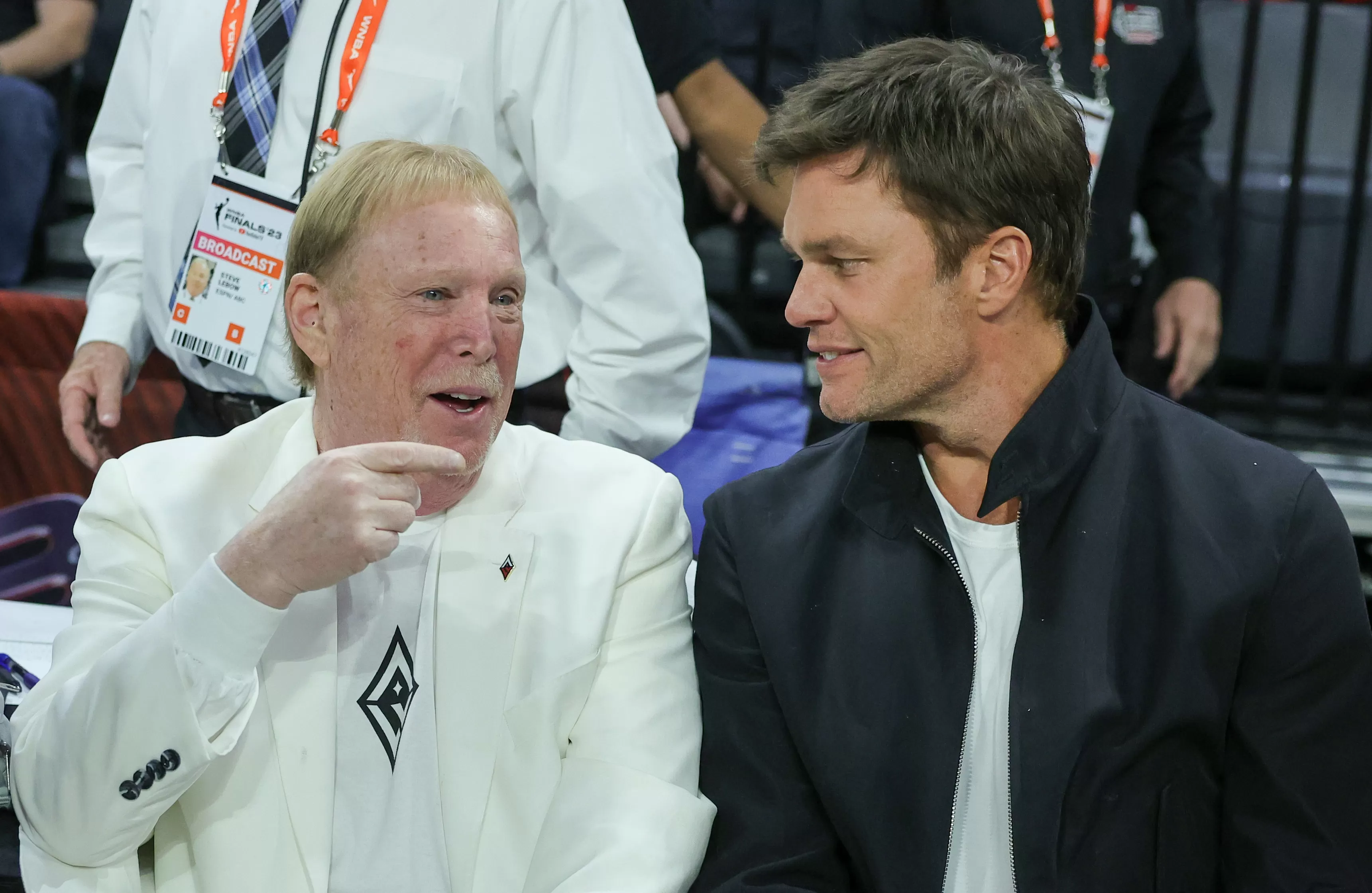 Tom Brady, Raiders Owner Scout Potential No. 1 Pick at National Title Game