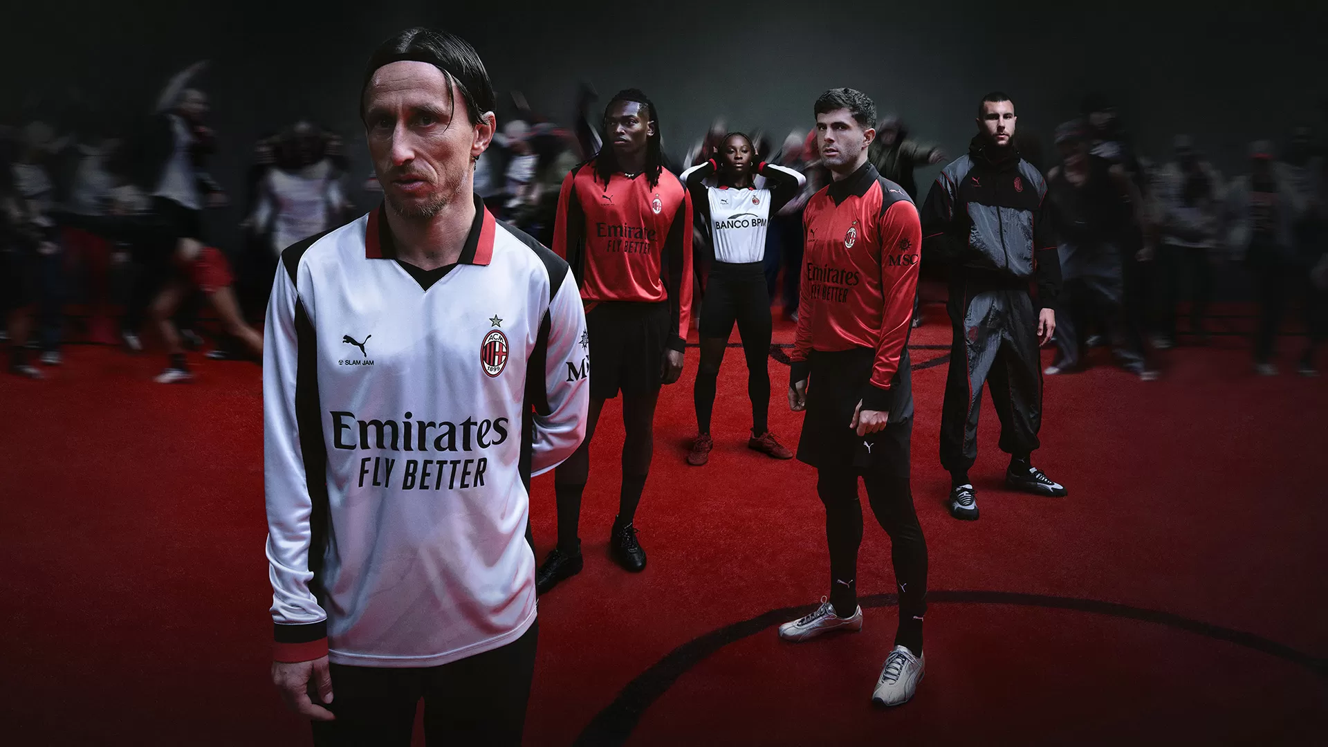 Puma, Slam Jam Celebrate Tie-up With AC Milan at Milan Fashion Week