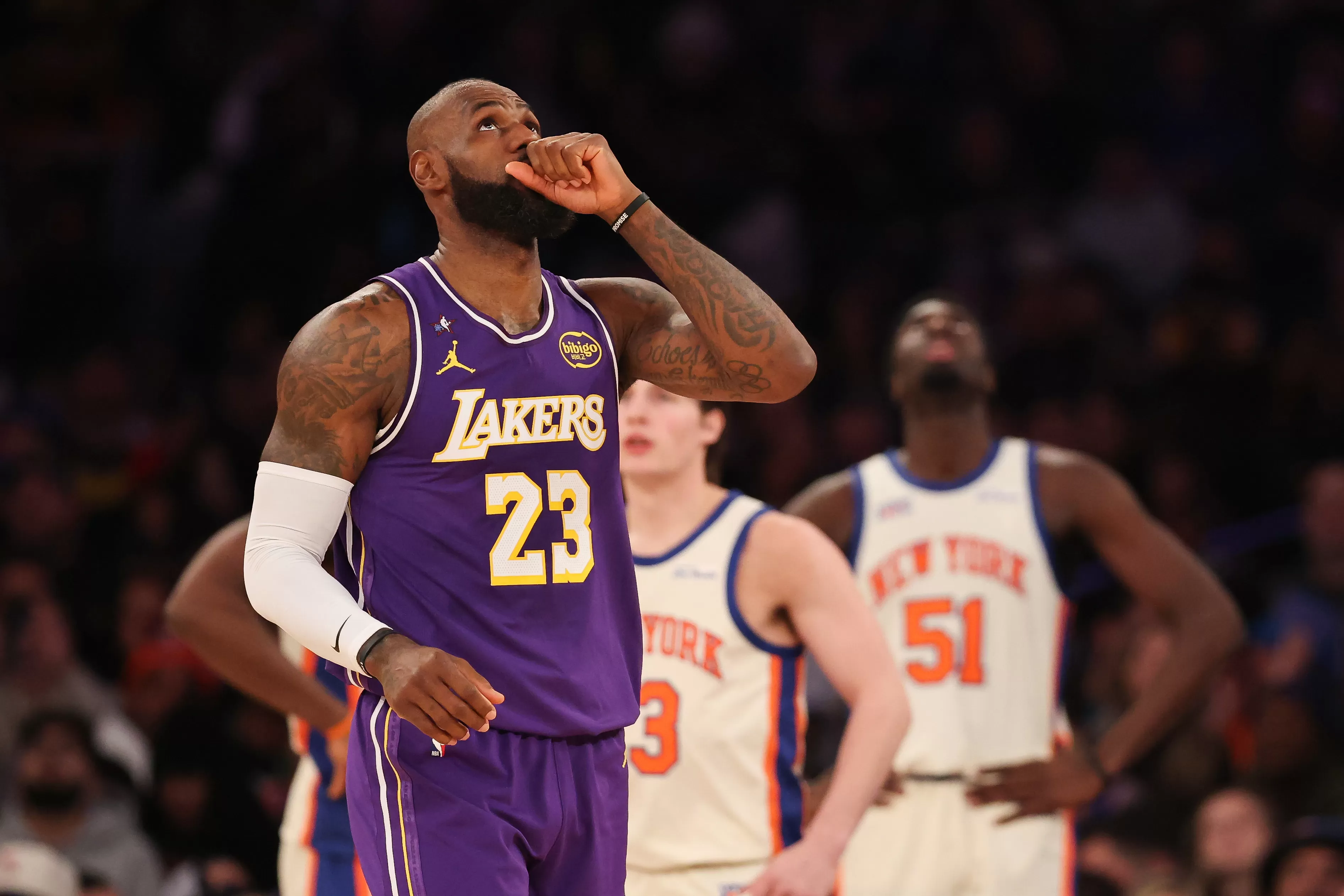 LeBron James Reacts to Record All-Star Selection After Lakers Loss