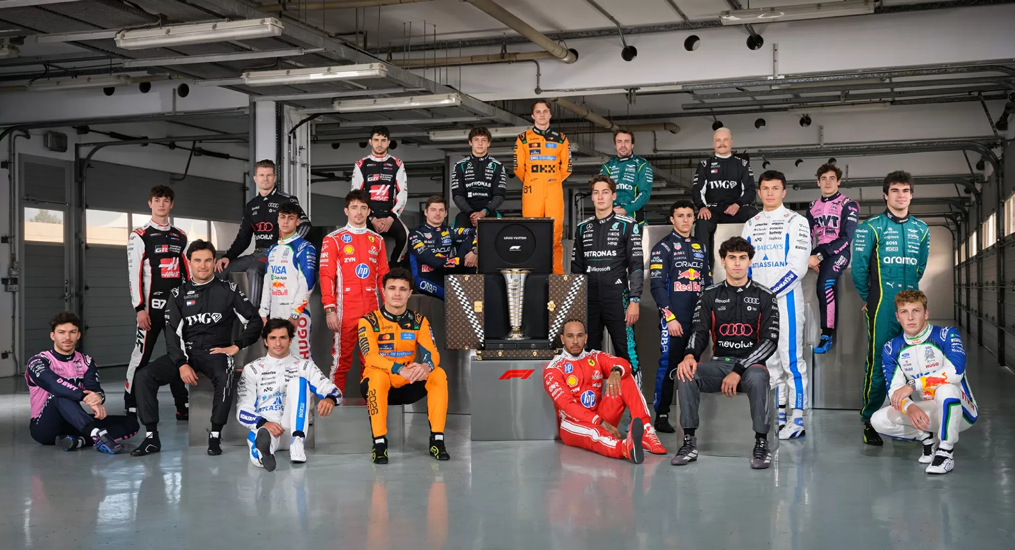 Louis Vuitton and Formula 1 Begin 2026 Season With New Bespoke Trophy Trunks