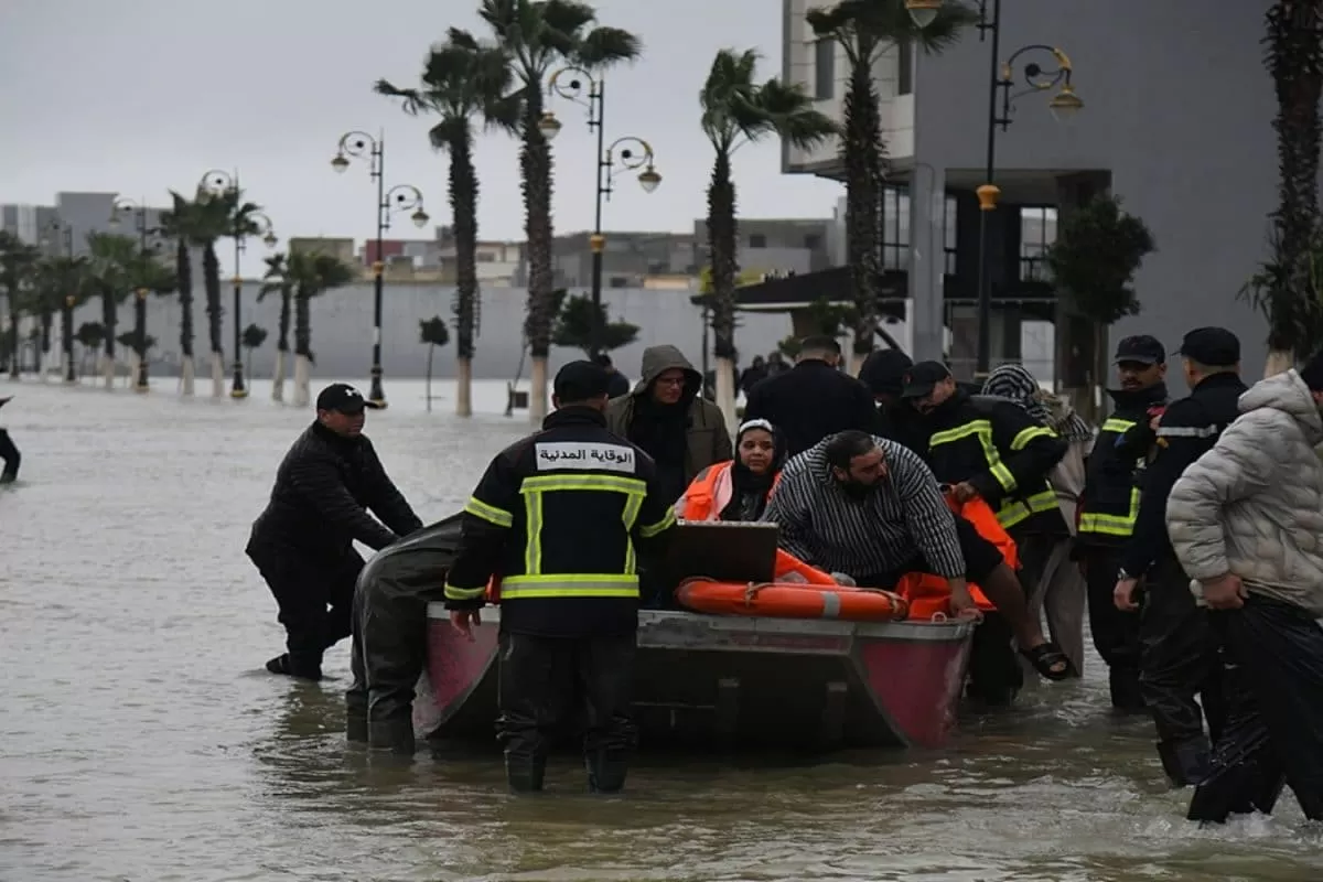 Morocco Floods: Over 1 Lakh Evacuated, Roads Impassable, Food Access Hit; US Issues Advisory