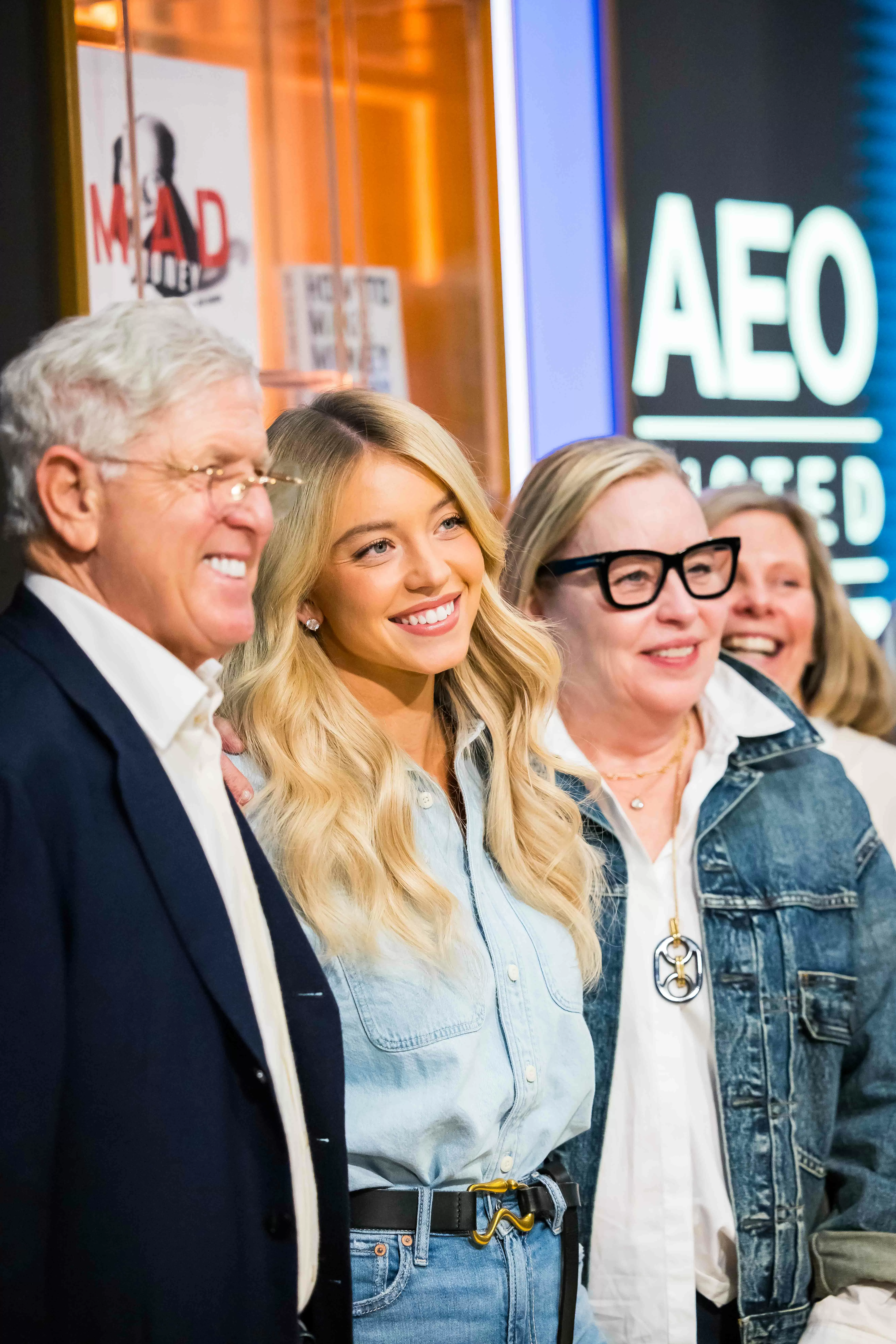 Sydney Sweeney and Jay Schottenstein Ring the NYSE Opening Bell