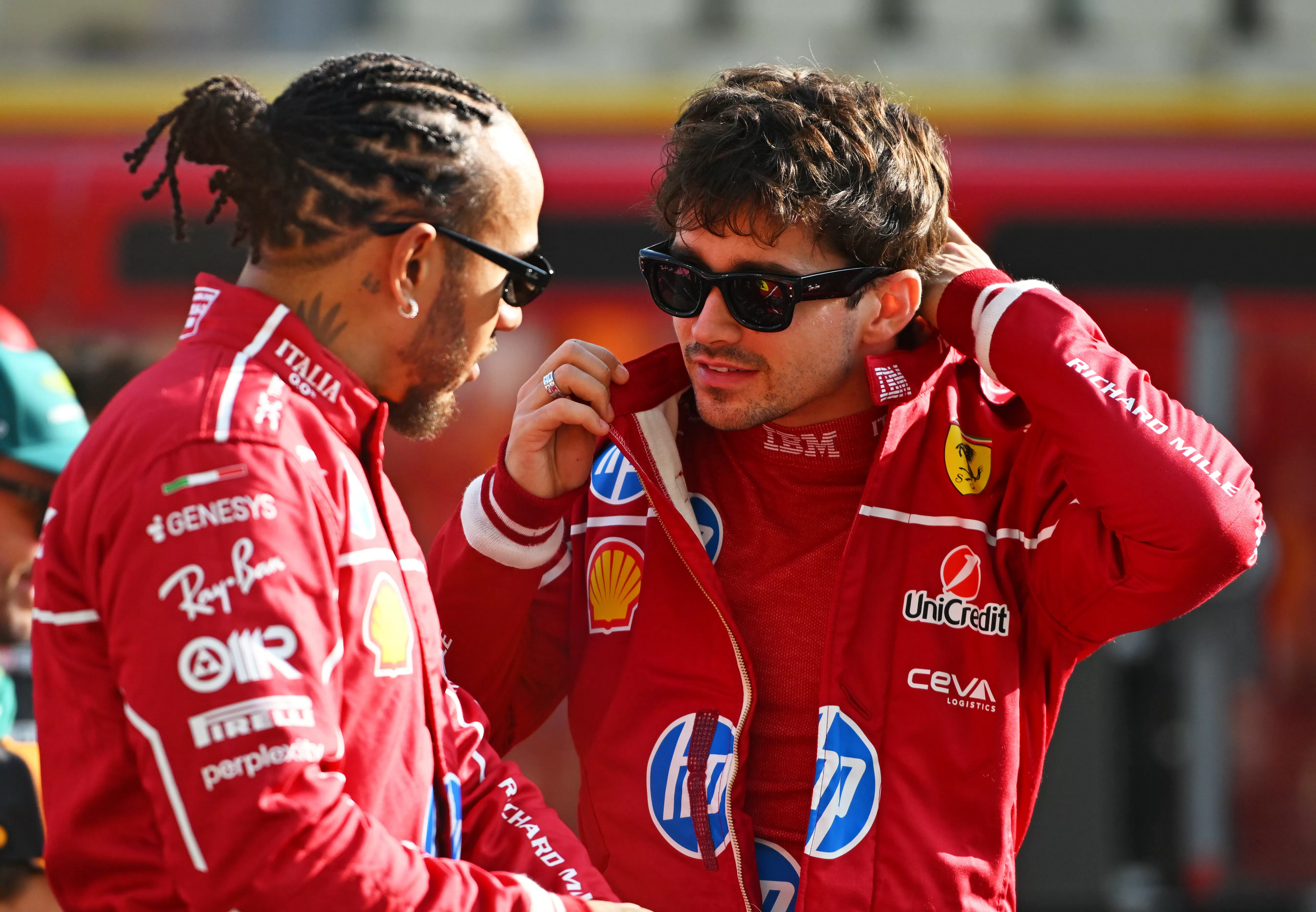 Ferrari’s Leclerc and Hamilton Have Strong Words About Mercedes Challenge