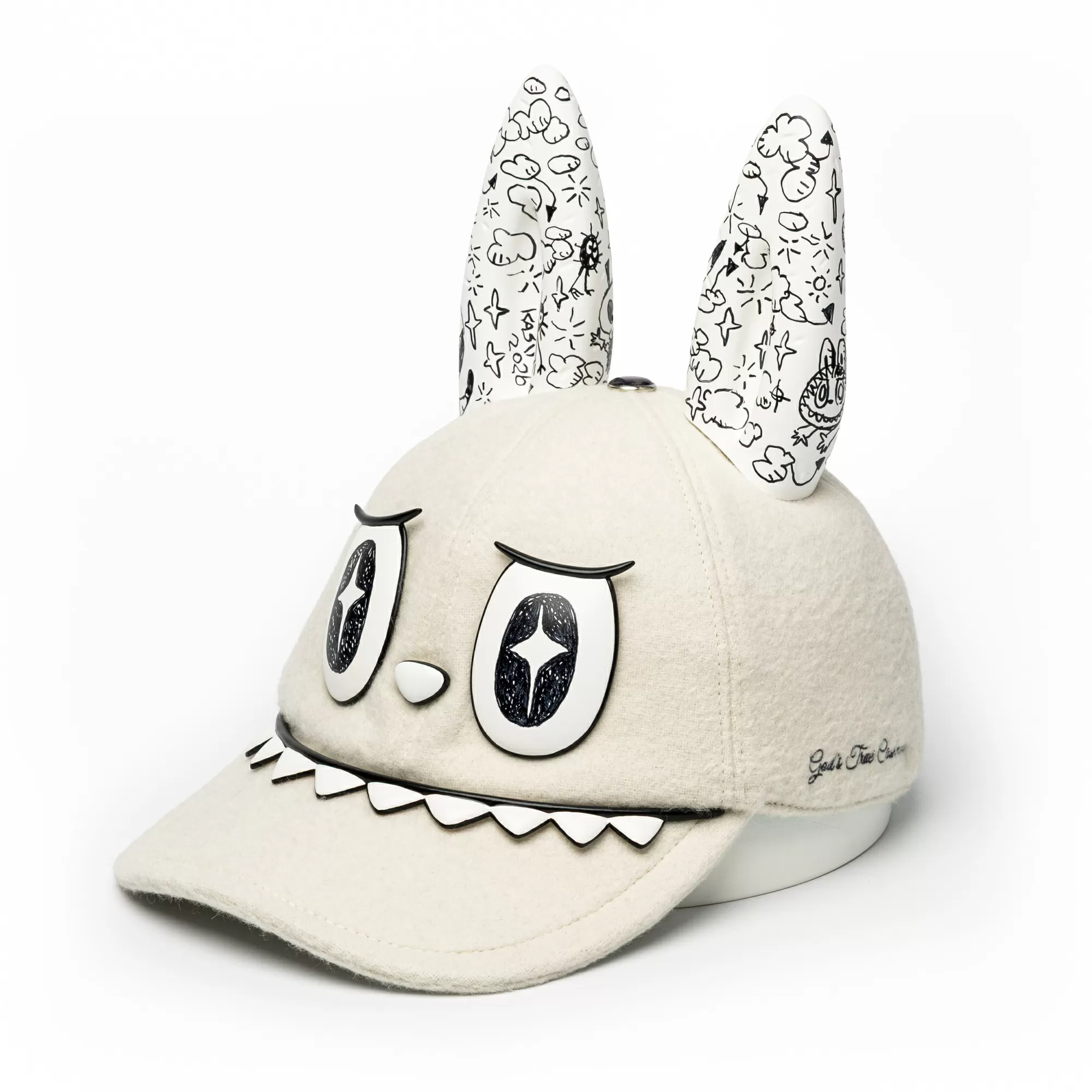 EXCLUSIVE: These Cashmere Baseball Caps Are as Arty as It Gets