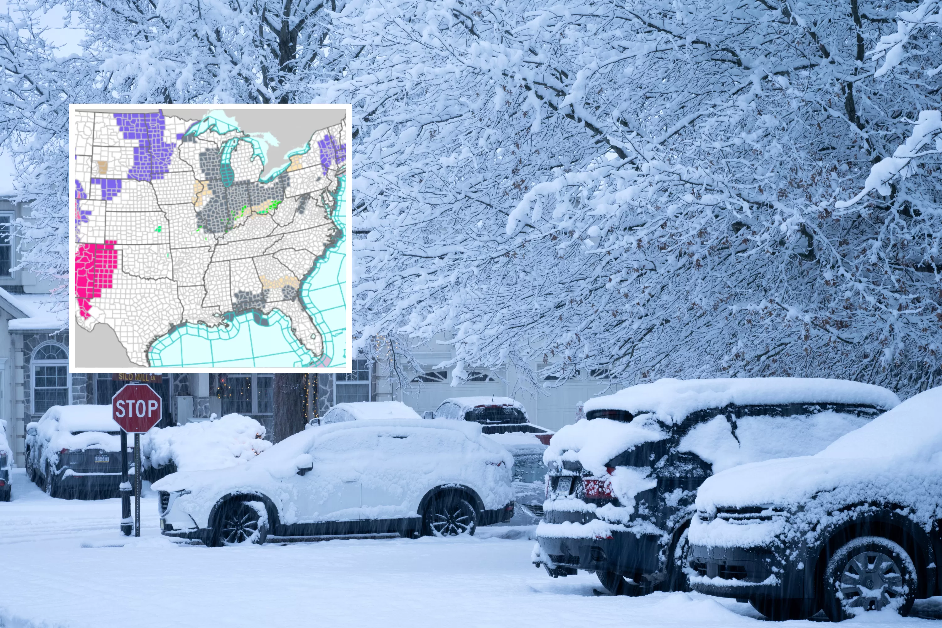 Heavy Snow Warning as 14 Inches Set To Hit: 'Very Difficult'