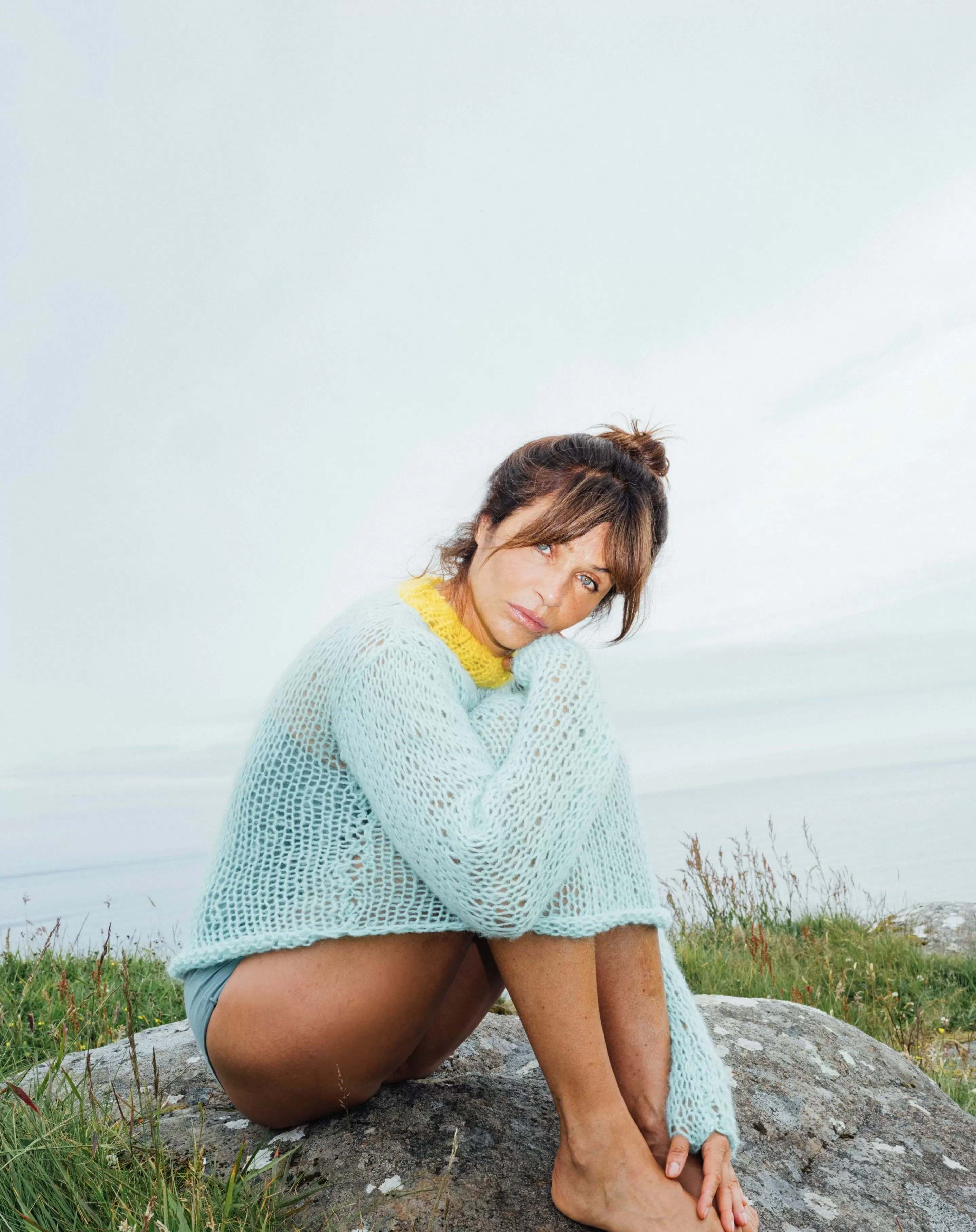 Helena Christensen Teams Up With Gudrun & Gudrun for Handmade Knitwear Collection