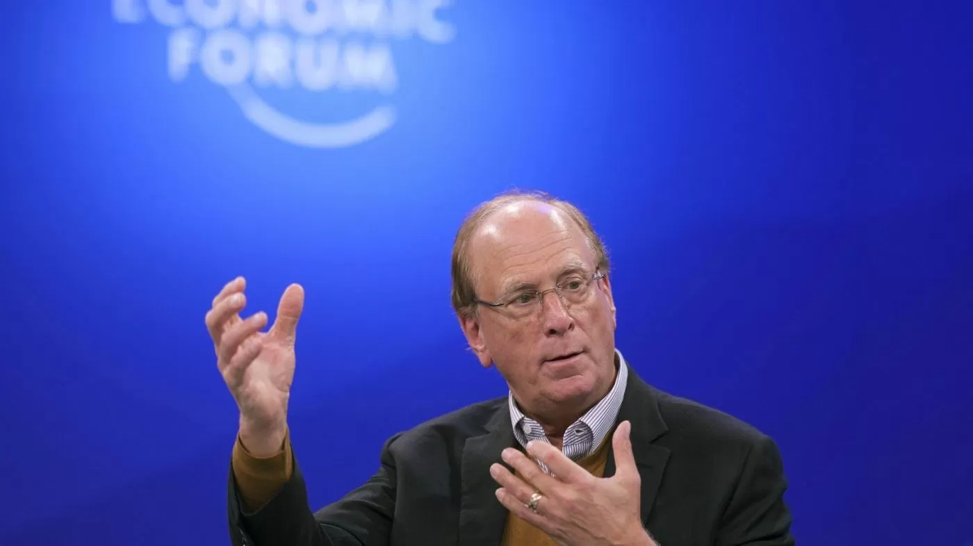 BlackRock CEO makes the case for long-term investing amid AI boom