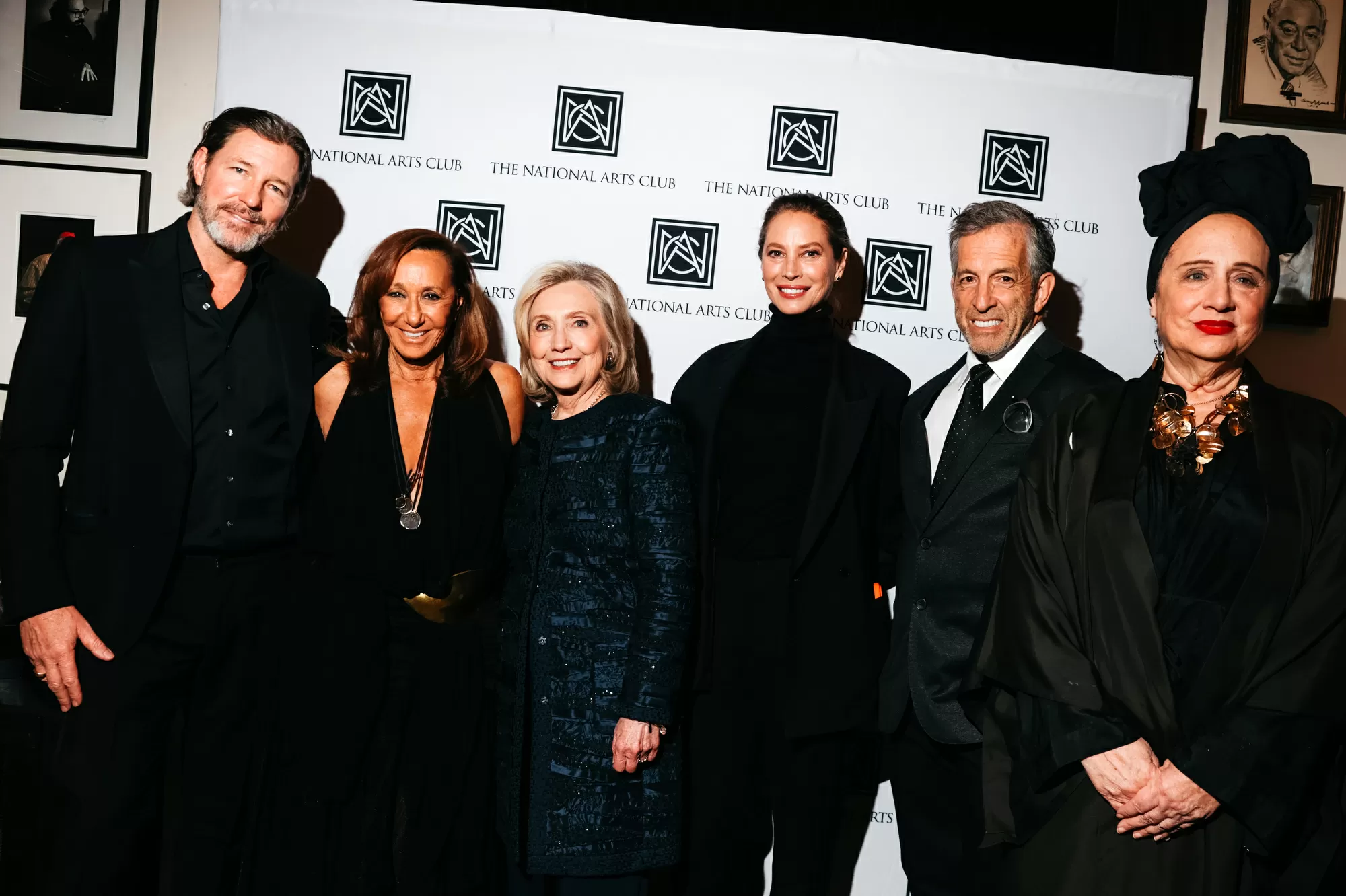 Hillary Clinton Honors Donna Karan as She Receives National Arts Club’s Medal of Honor in Fashion