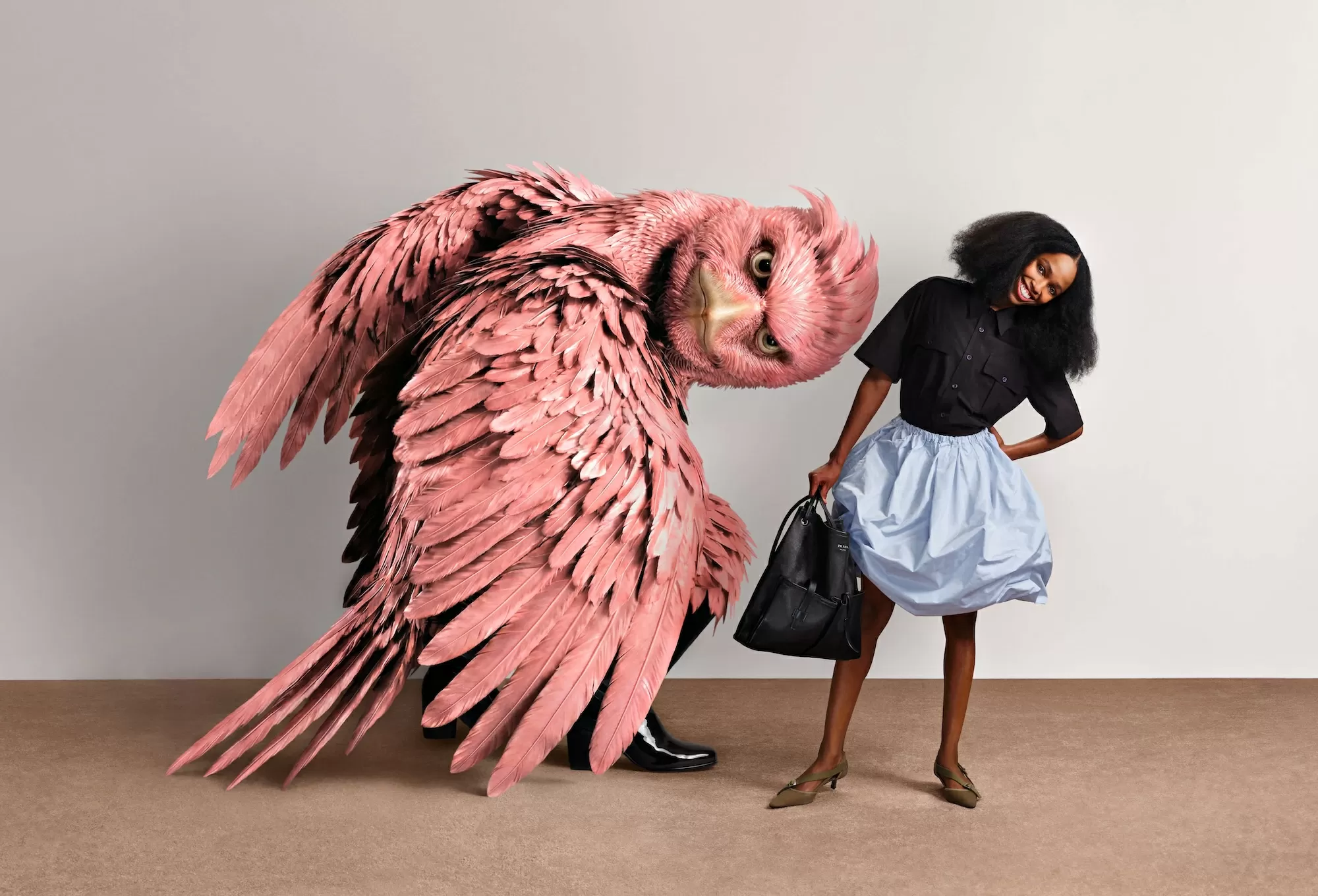 Prada Releases Surprise Second Act of Spring 2026 Campaign Collaborating With Jordan Wolfson