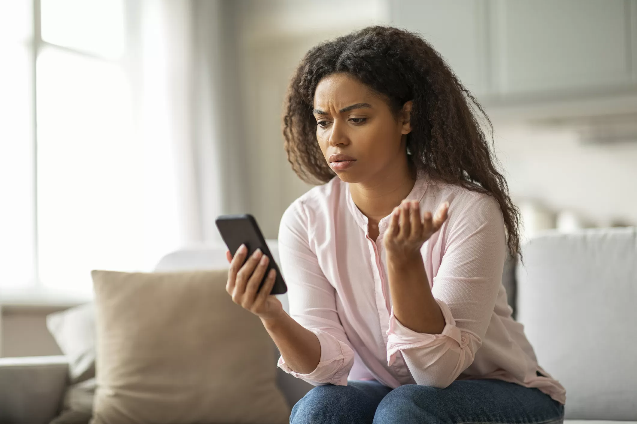 Woman Has Day Off From Work—'So Tired' of What She Keeps Seeing on Phone