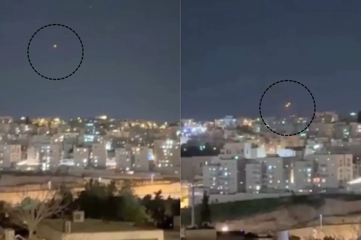Iranian Missile Breaks Through Israeli Defences, Hits Rosh Haayin | Video
