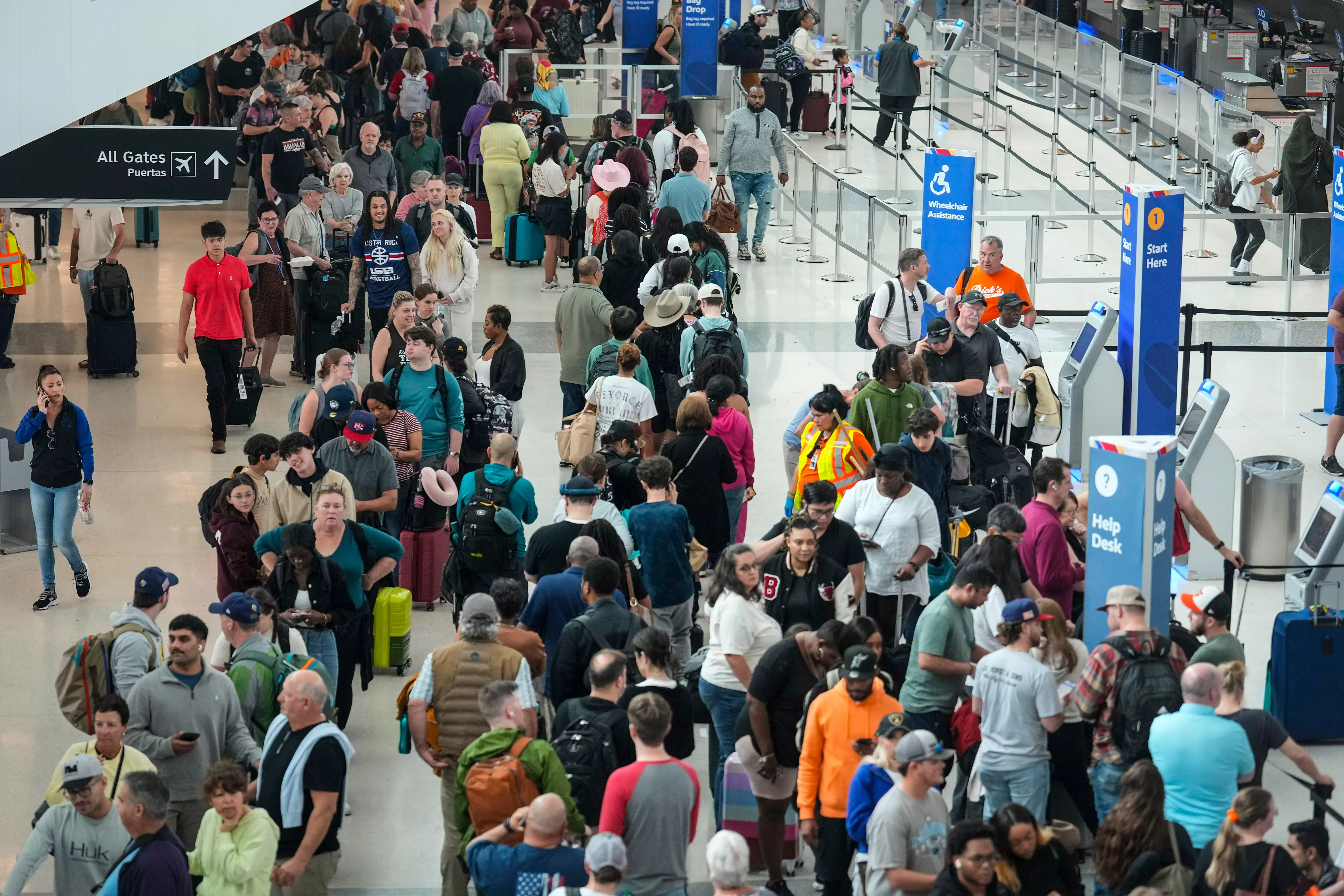 Trump Admin Blames Democrats for Airport Waits: ‘Spring Break Under Siege’