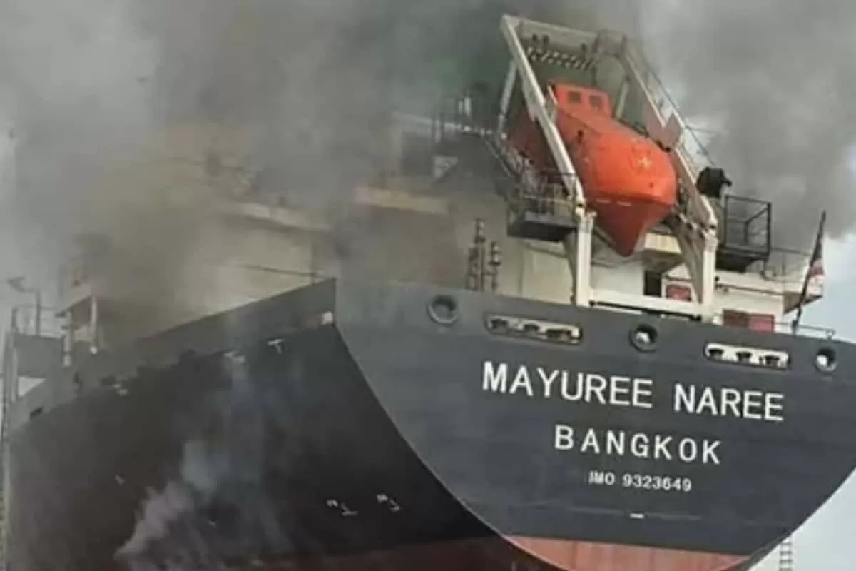 Thai Ship Headed To Gujarat Port Attacked In Strait Of Hormuz; 20 Crewmen Rescued, Three Missing
