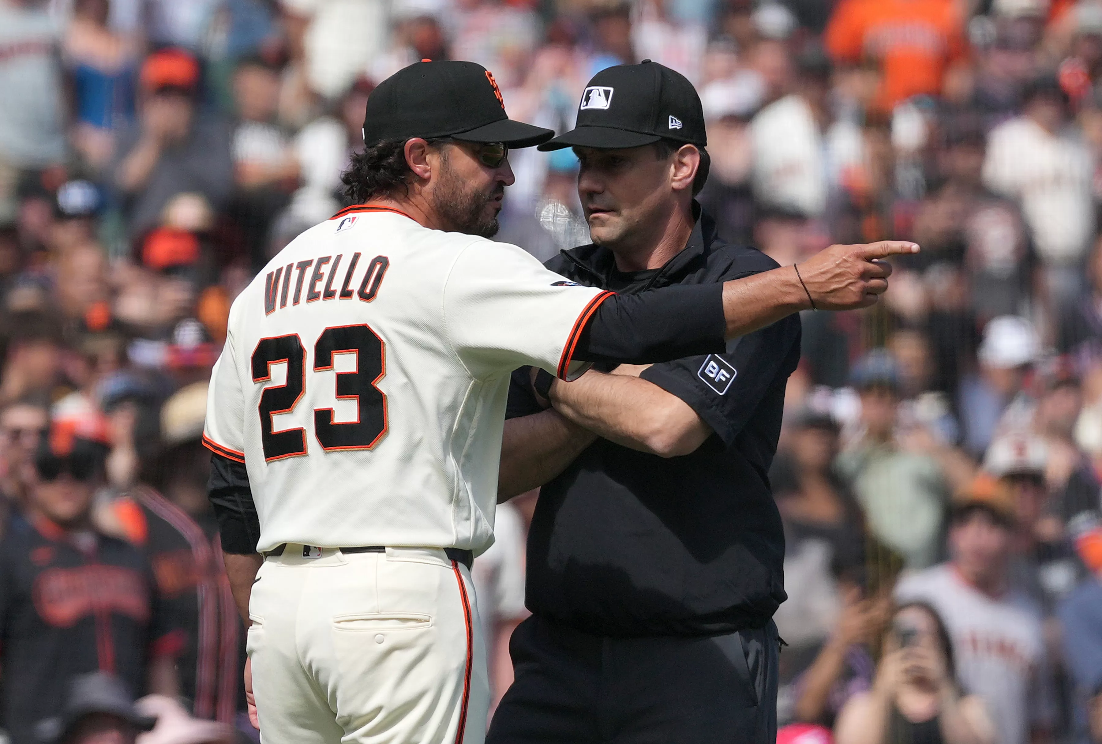 Tony Vitello Scores Career First in Giants' Loss vs. Mets