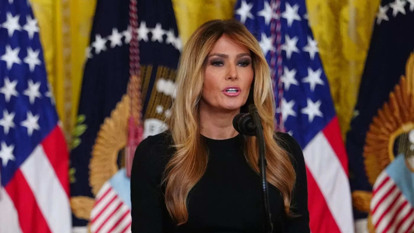 Melania Trump hails first conviction under Take It Down Act
