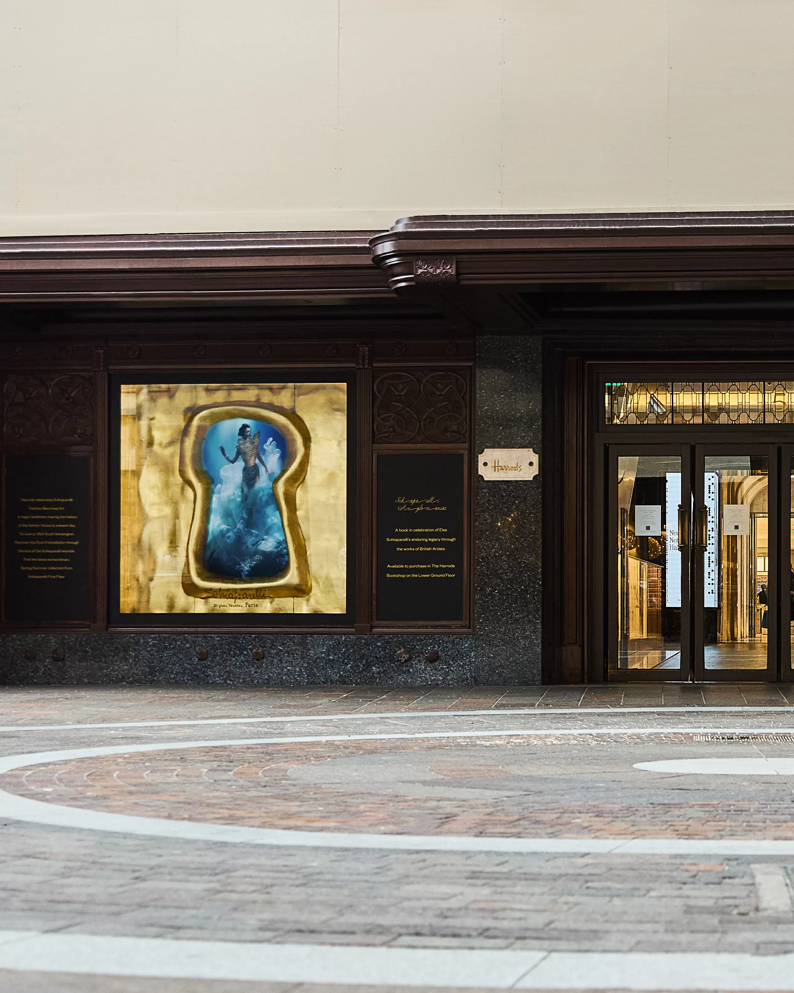 Designs, Images Inspired by the House of Schiaparelli Brighten the Windows at Harrods