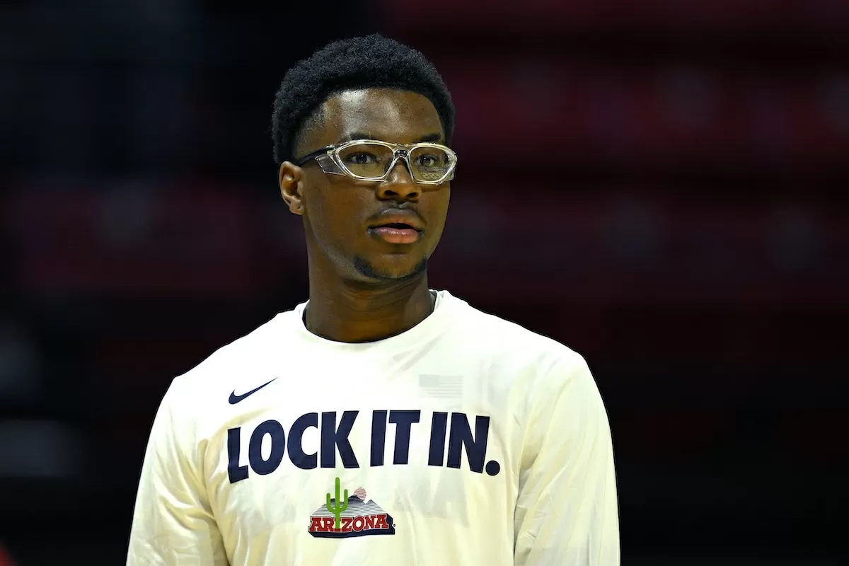 LeBron James' Son Bryce Gets Attention for Arizona Final Four Media Block