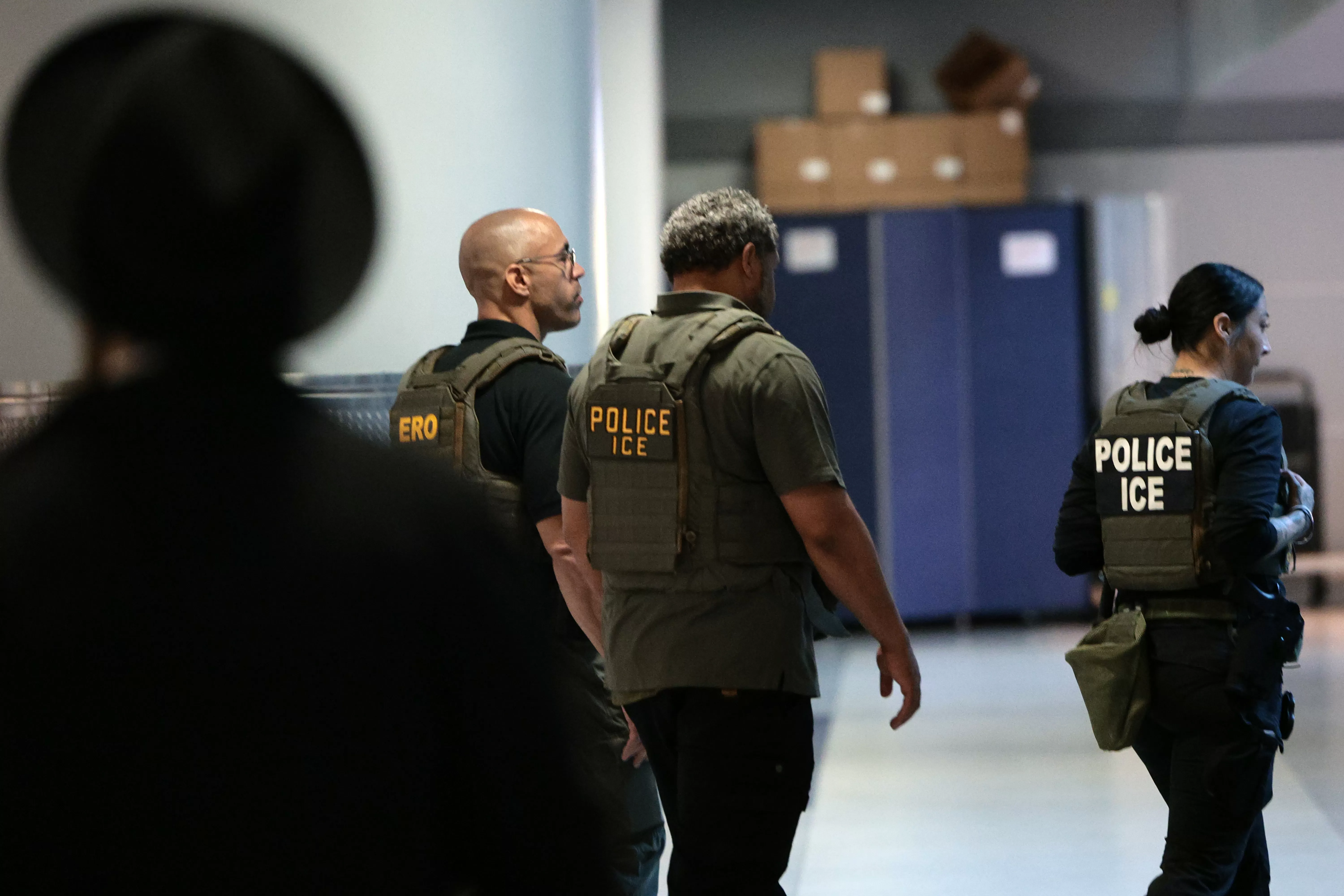 Student Charged With Spitting on ICE Agent